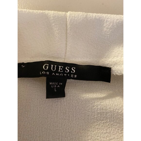 Guess Womens Open Front Long Sleeve Blazer Jacket Size Large - Picture 3 of 8